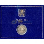 Ватикан 2014 2 евро Берлинская стена Ватикан 2014 2 евро Берлинская стена