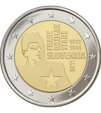 Словения 2011 2 евро Франц Розман
