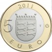 Финляндия 2011 5 евро Остроботния