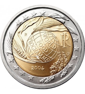 Италия 2004 2 евро ФАО