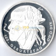 Германия 2016 20 евро Отто Дикс G