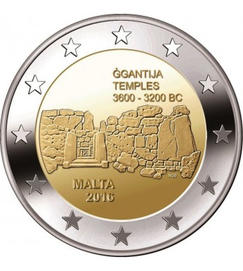 Мальта 2016 2 евро Джгантия