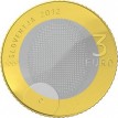 Словения 2012 3 евро 100 лет первой словенской медали