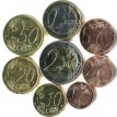 Латвия Набор 8 монет евро 2014 (1-50 центов, 1-2 евро)