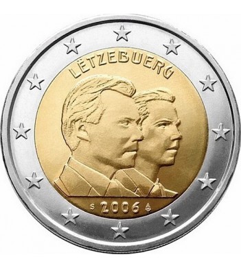 Люксембург 2006 2 евро Великий герцог Гийом
