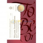 Сан-Марино 2016 2 евро Уильям Шекспир Сан-Марино 2016 2 евро Уильям Шекспир