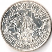 Португалия 1995 1000 эскудо 500 лет смерти Жуана II Совершенного Португалия 1995 1000 эскудо 500 лет смерти Жуана II Совершенного