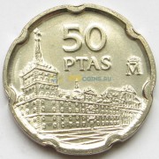 Испания 1997 50 песет Дворец Филиппа II Испания 1997 50 песет Дворец Филиппа II