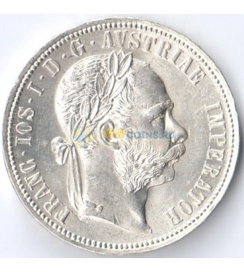 Австрия 1890 1 флорин Франц Иосиф (серебро)