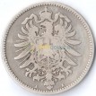 Германия 1874 1 марка A (F-VF)