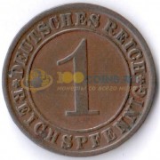 Германия 1936 1 пфенниг A