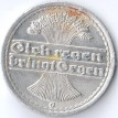Германия 1921 50 пфеннингов G