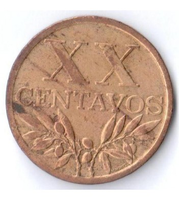 Португалия 1962 20 сентаво