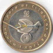 Португалия 1999 200 эскудо ЮНИСЕФ птица