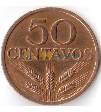 Португалия 1975 50 сентаво