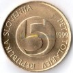 Словения 1999 5 толаров Ибекс альпийский козел