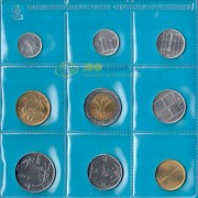 Сан-Марино 1983 набор 9 монет (запайка)