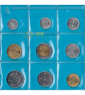 Сан-Марино 1983 набор 9 монет (запайка)