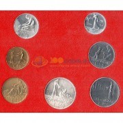 Ватикан 1978 набор 7 монет в буклете