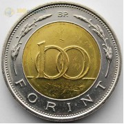 Венгрия 1997-2018 100 форинтов