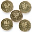 Польша набор 5 монет 2006-2011 Рыцари