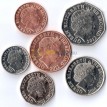 Джерси набор 6 монет 2012