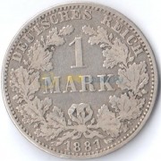 Германия 1881 1 марка A (F-VF)