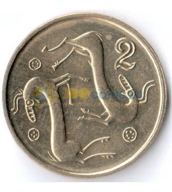 Кипр 1998 2 цента