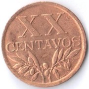 Португалия 1965 20 сентаво