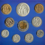 Сан-Марино 1995 набор 10 монет (буклет)