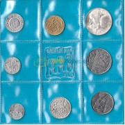 Сан-Марино 1973 набор 8 монет (запайка)