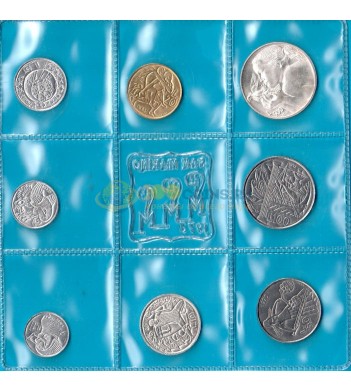 Сан-Марино 1973 набор 8 монет (запайка)