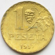 Испания 1937 1 песета