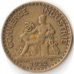 Франция 1922 1 франк