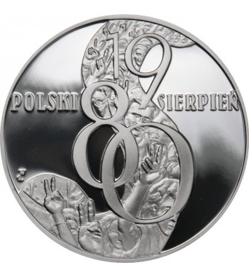Польша 2010 10 злотых Народное восстание (серебро)