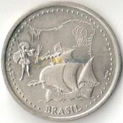 Португалия 1999 200 эскудо Открытие Бразилии