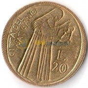 Ватикан 1975 20 лир Лето Господне