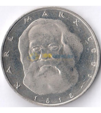 ФРГ 1983 5 марок Карл Маркс