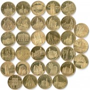 Польша набор 32 монеты 2005-2008 Исторические города