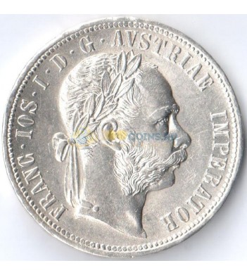 Австрия 1879 1 флорин Франц Иосиф (серебро)