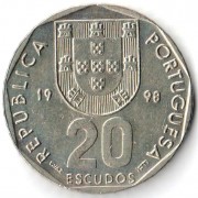 Португалия 1998 20 эскудо