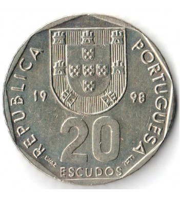Португалия 1998 20 эскудо
