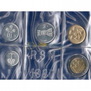 Сан-Марино 1987 набор 10 монет (буклет) Сан-Марино 1987 набор 10 монет (буклет)