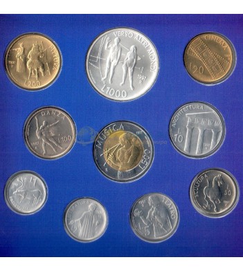 Сан-Марино 1997 набор 10 монет (буклет)