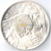 Ватикан 1975 500 лир Святой год прощения (серебро)