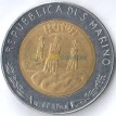 Сан-Марино 1982 500 лир Социальные достижения