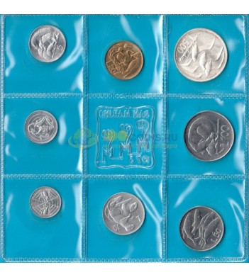 Сан-Марино 1975 набор 8 монет (запайка)