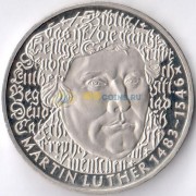ФРГ 1983 5 марок Мартин Лютер