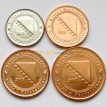 Босния и Герцеговина 2007-2013 Набор 4 монеты