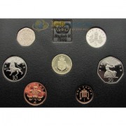 Великобритания 1988 набор 7 монет (proof)
